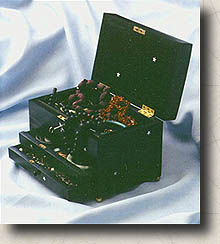 Jewellery box open